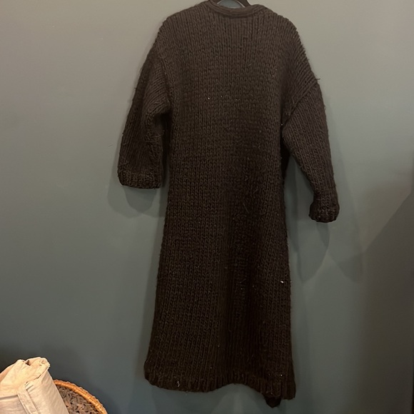 Sien & Co 100% Peruvian Wool Maxi Sweater - Picture 4 of 6